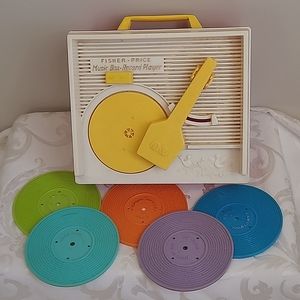 Vintage (1971) Fisher-Price Music Box Record Player